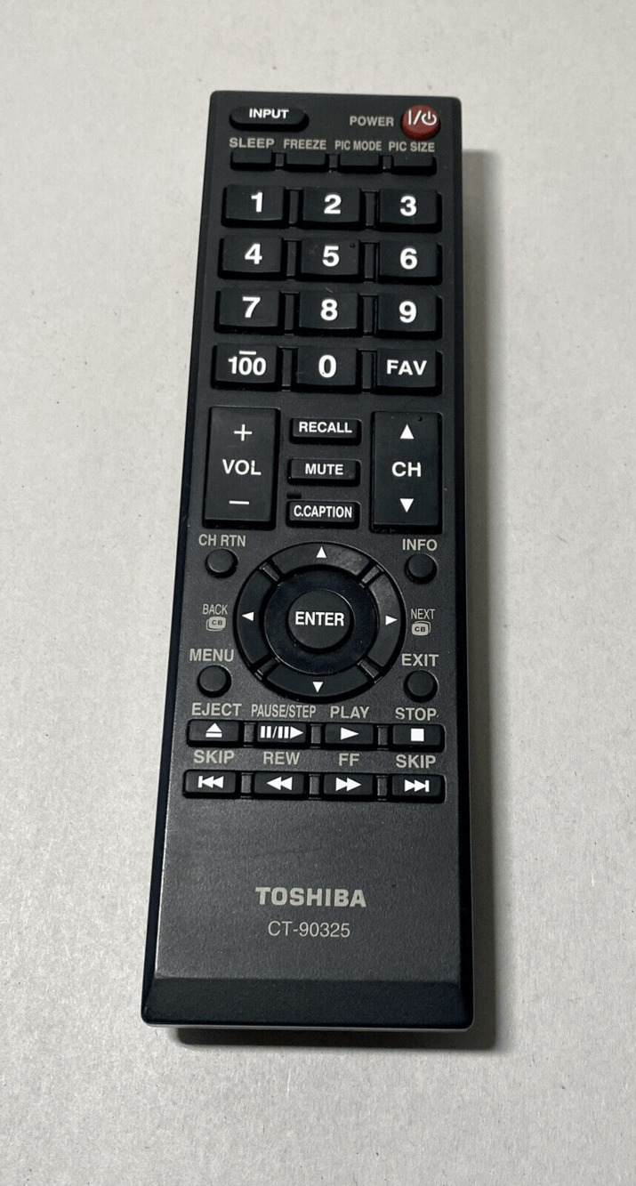 Toshiba CT-90325 Remote Control For 19c100u OEM Original